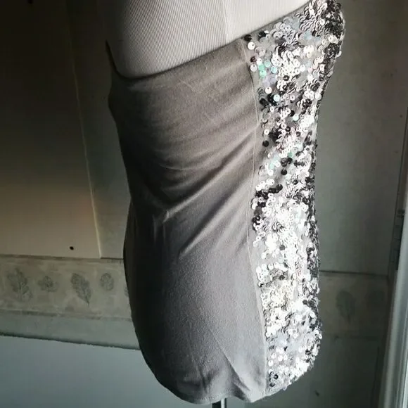 Express sequin tube top - Picture 3 of 3